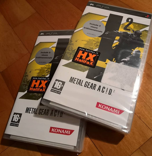 Metal gear acid - gear, nuovo