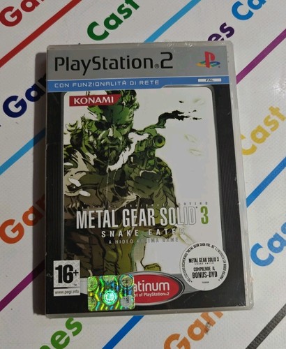 Ps2 metal gear solid snake - gear, 3