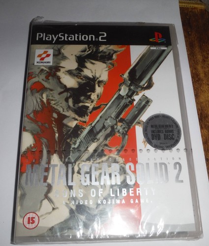 Ps2 metal gear solid - sons, of
