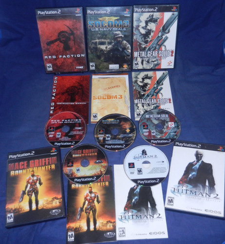 Ps2 metal gear solid sons - metal, 2: